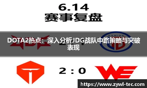 DOTA2热点：深入分析JDG战队中路策略与突破表现