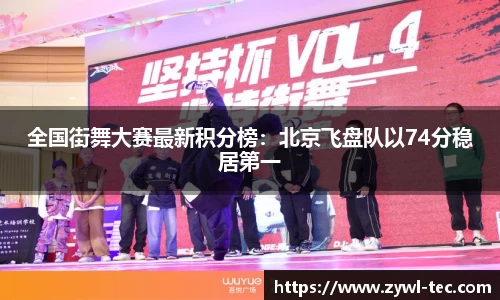 全国街舞大赛最新积分榜：北京飞盘队以74分稳居第一